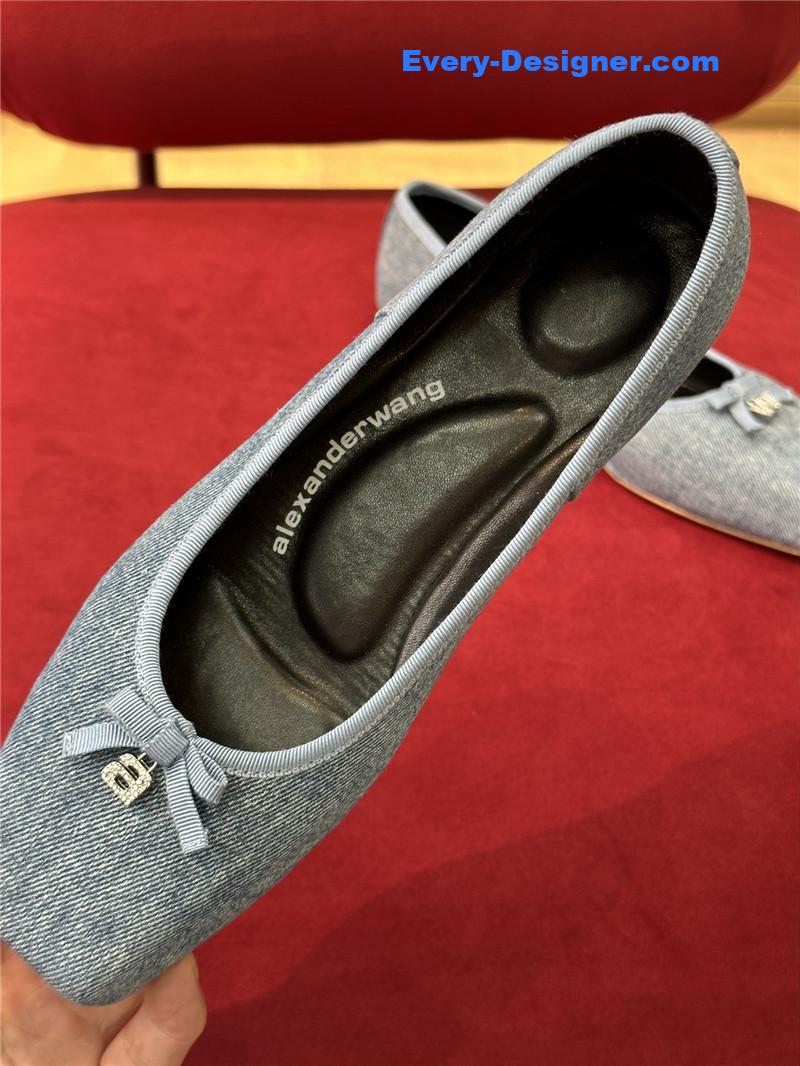 A1exa*der wang square toe ballerinas