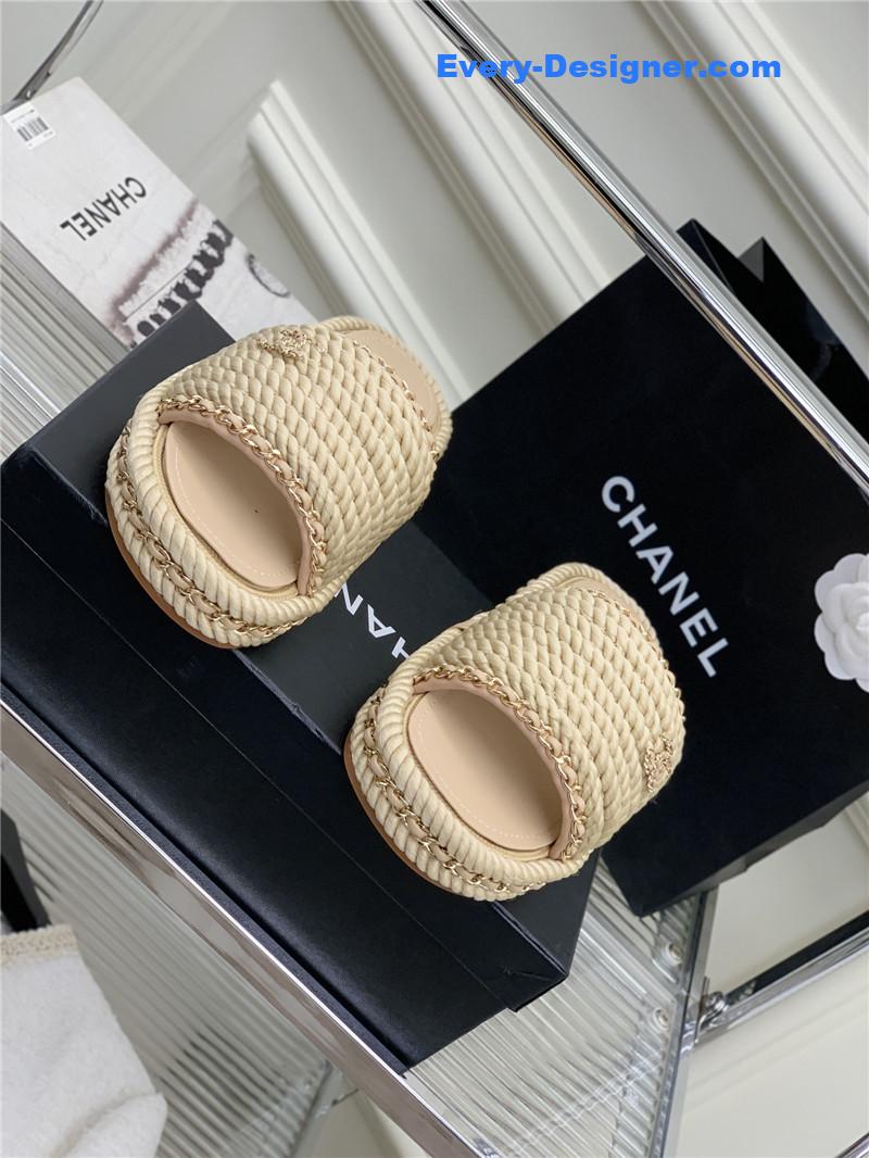 CC new woven slippers