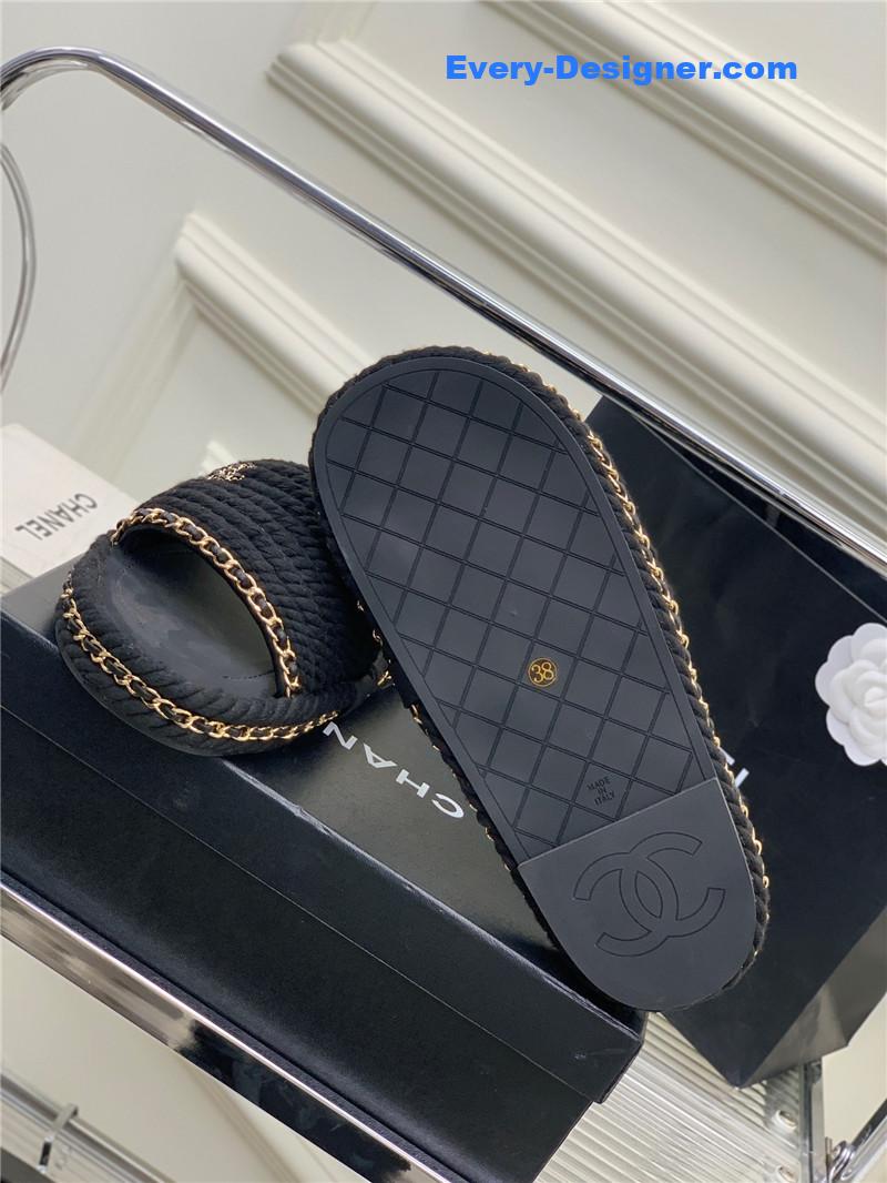 CC new woven slippers