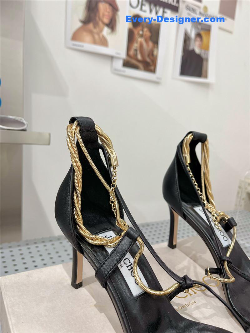 J1m*y Ch00 simple temperament sandals