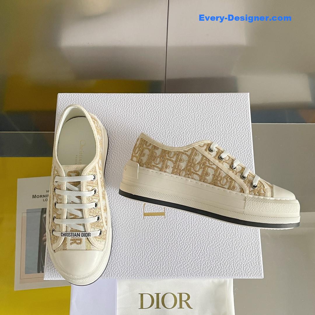D10r couple platform canvas shoes