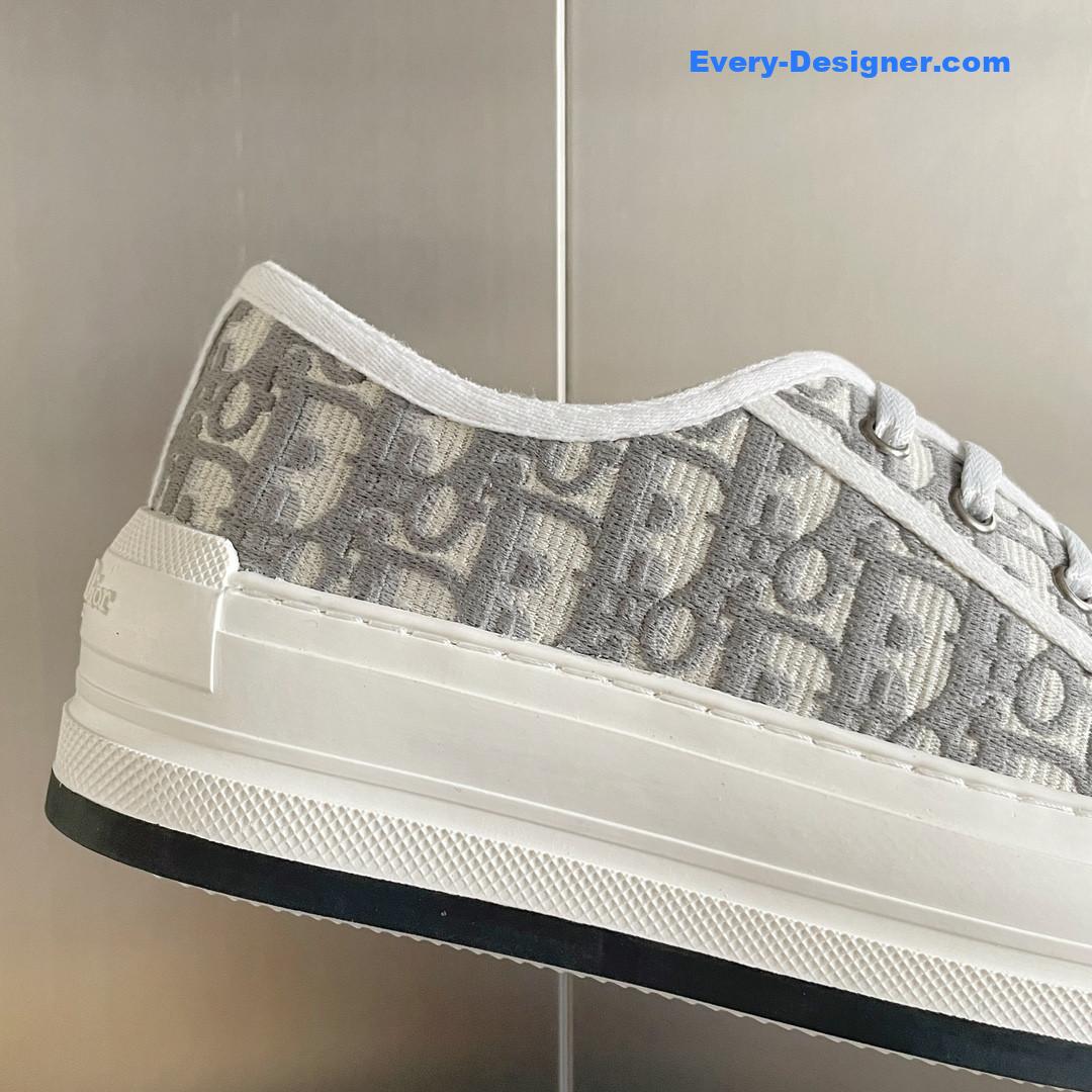 D10r couple platform canvas shoes