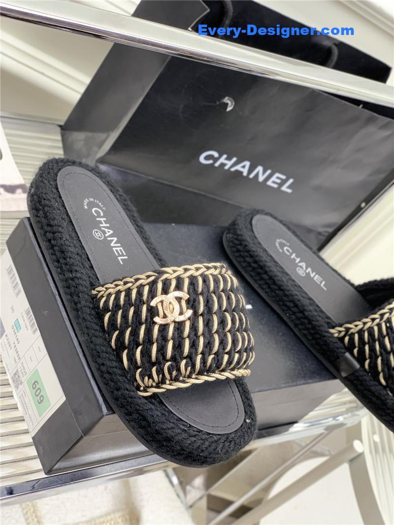 CC new woven slippers