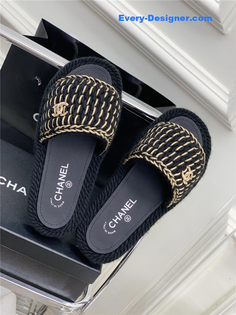 CC new woven slippers