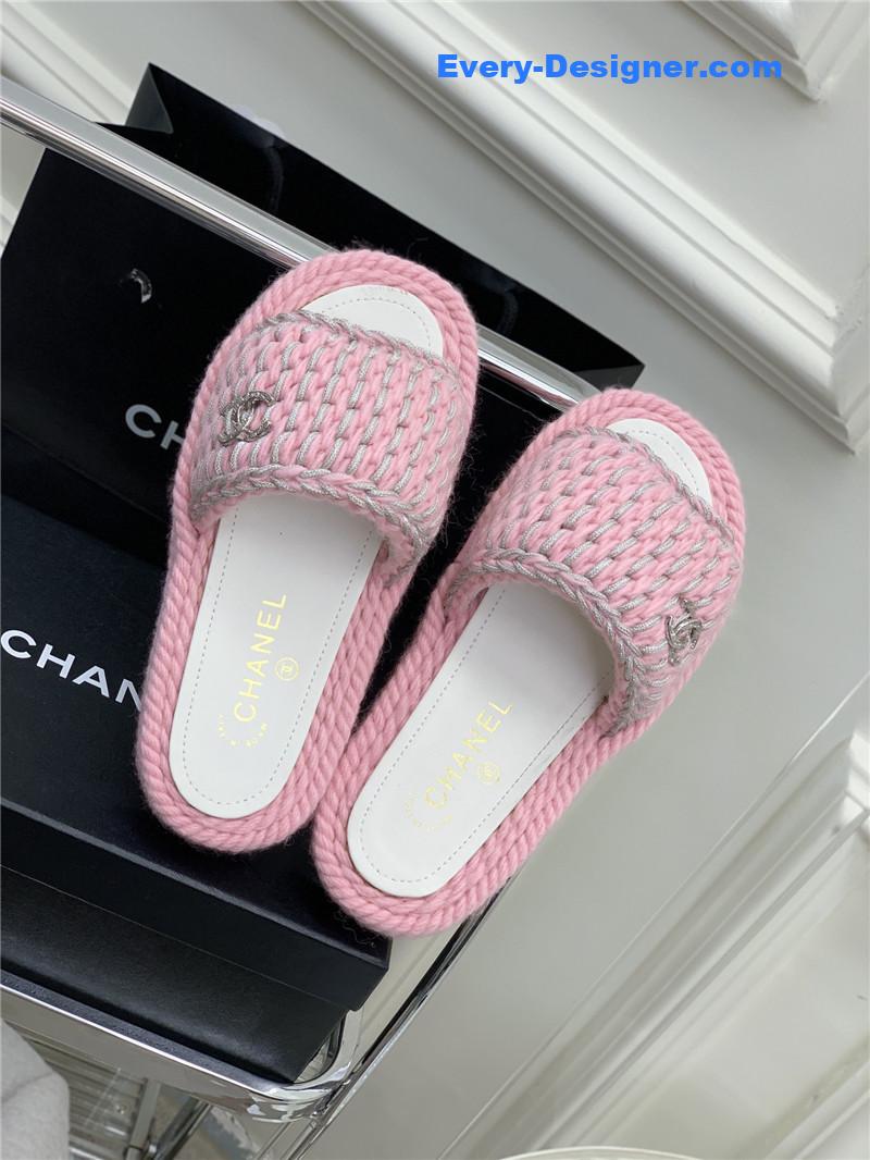 CC new woven slippers