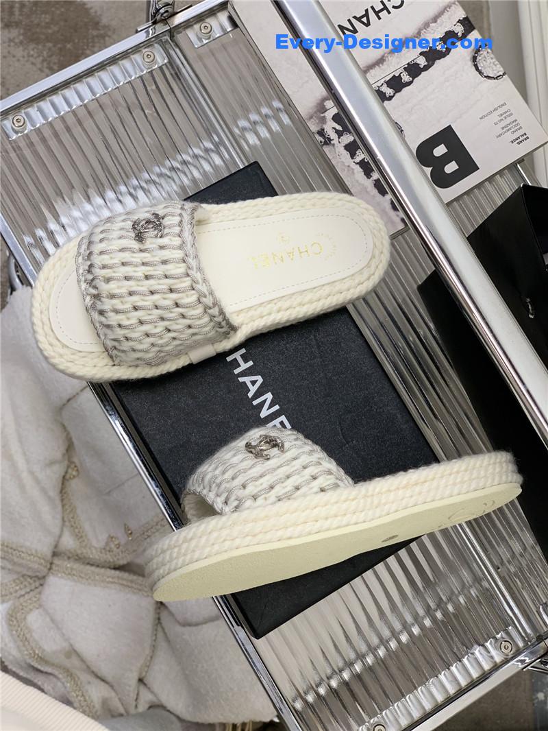 CC new woven slippers