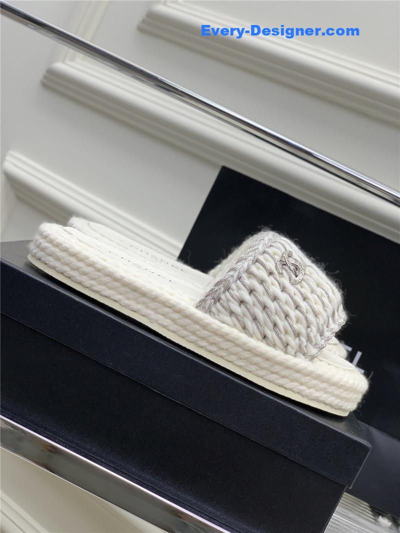 CC new woven slippers
