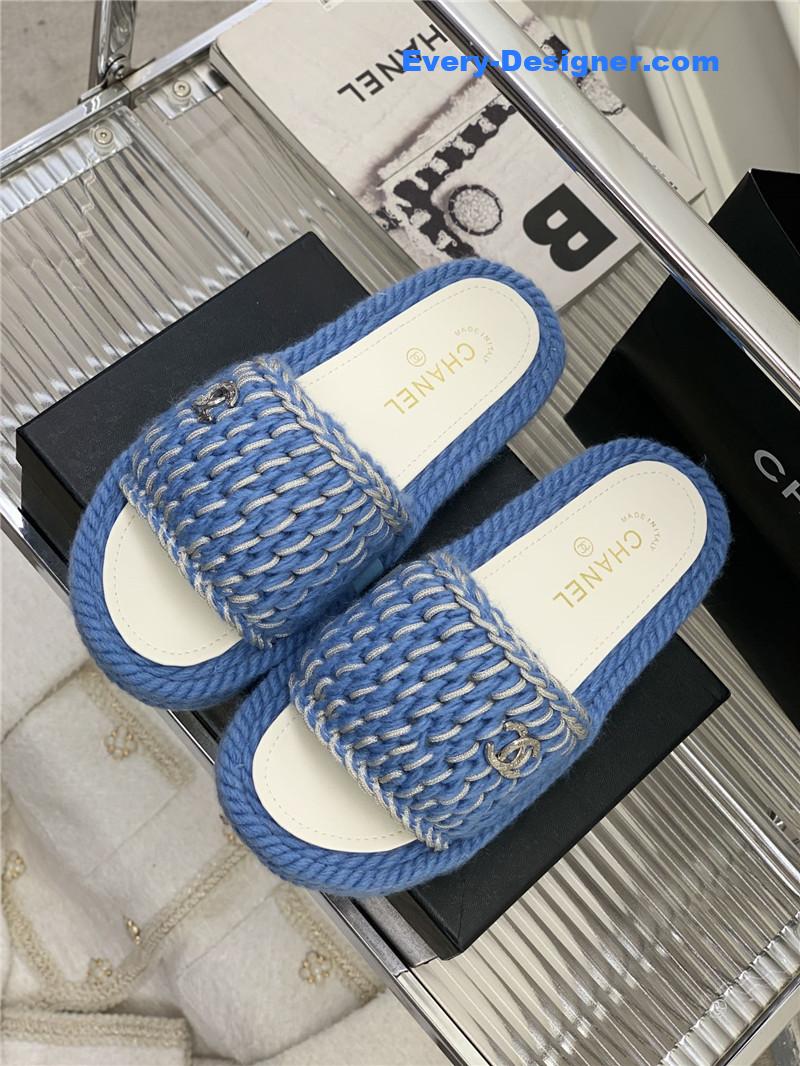 CC new woven slippers