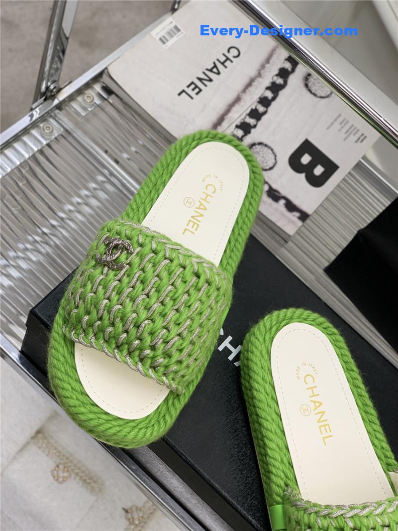 CC new woven slippers