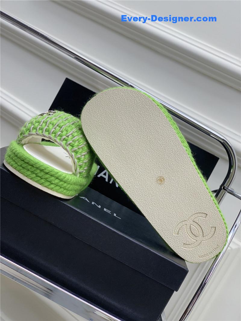 CC new woven slippers