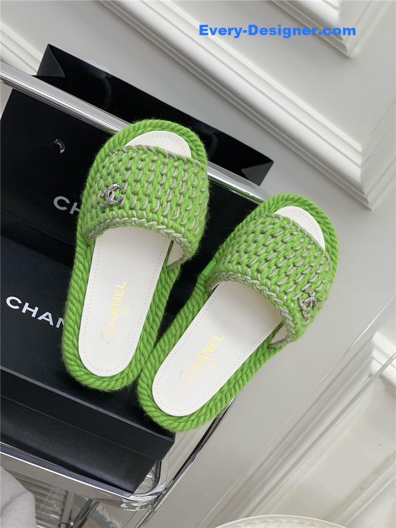 CC new woven slippers