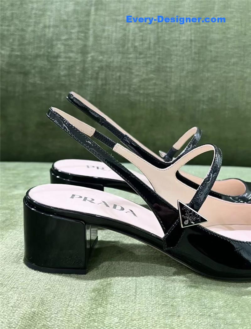 prada delicate triangle logo sneakers