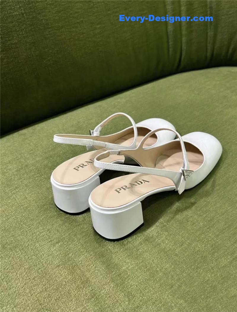 prada delicate triangle logo sneakers