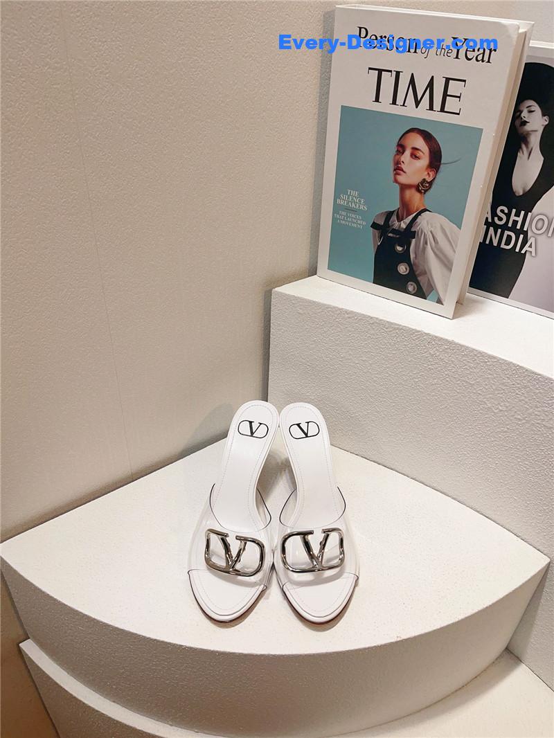 Va1e*ntin0 spring summer all-match high-heeled slippers