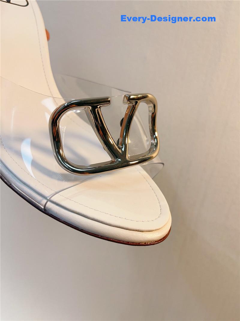 Va1e*ntin0 spring summer all-match high-heeled slippers