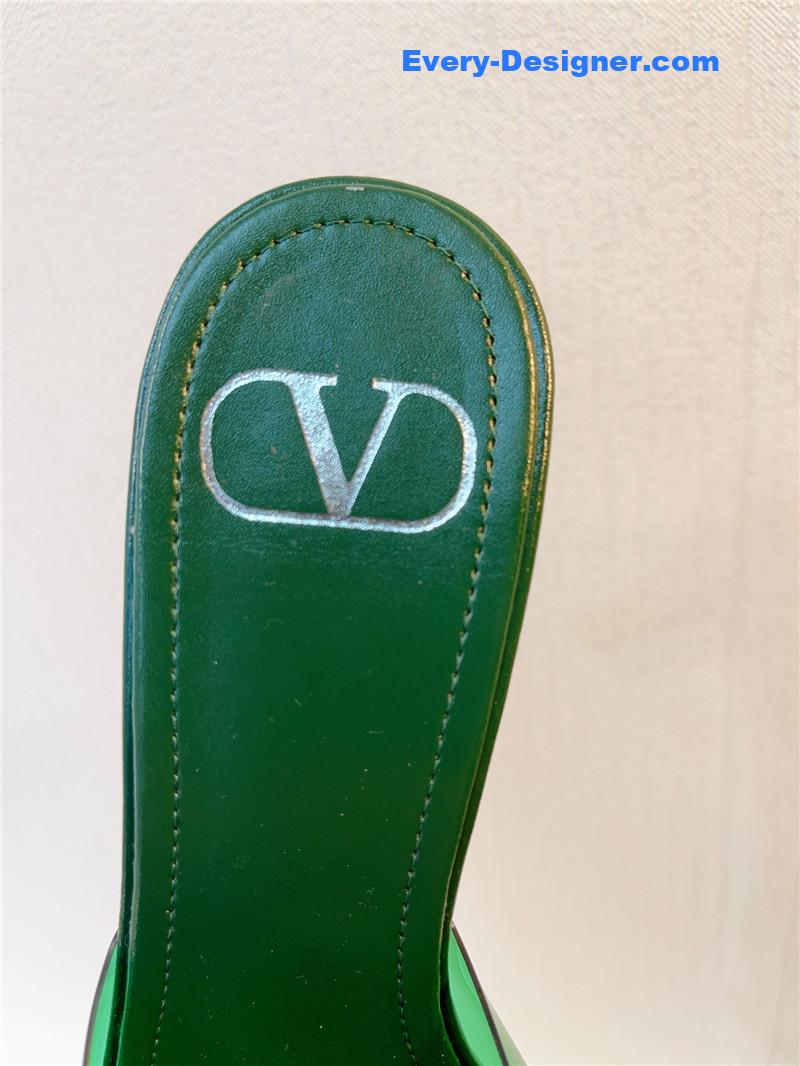 Va1e*ntin0 spring summer all-match high-heeled slippers