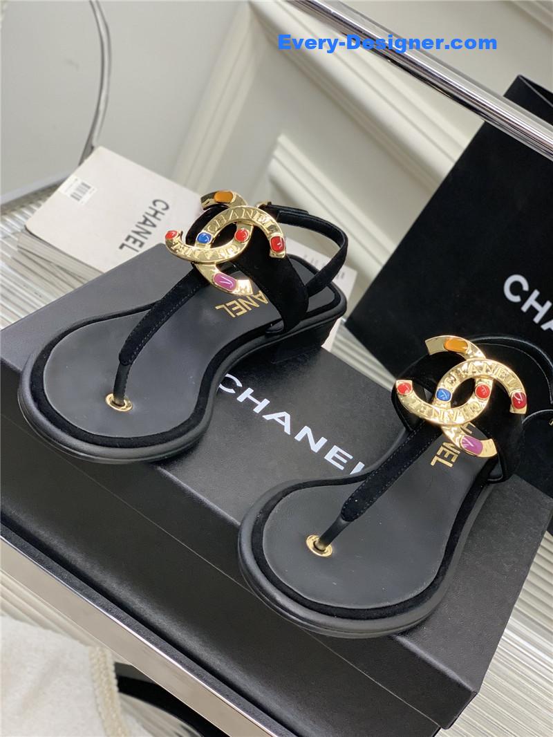 CC double c logo sandals