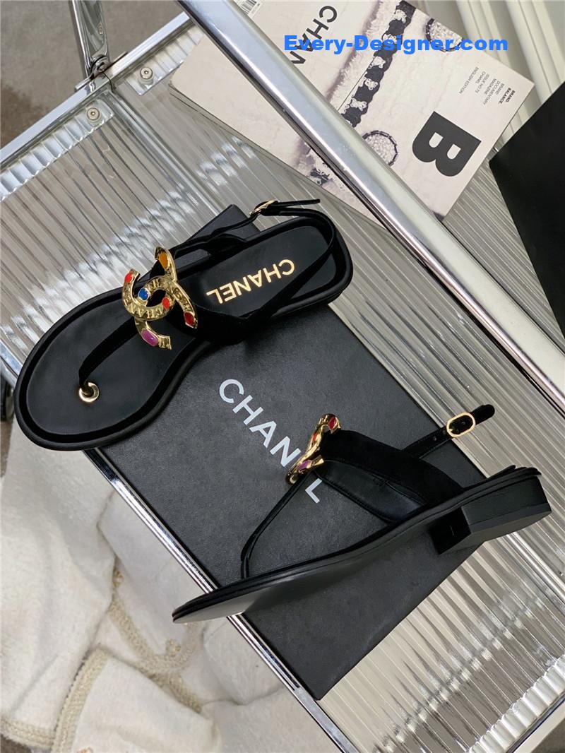 CC double c logo sandals