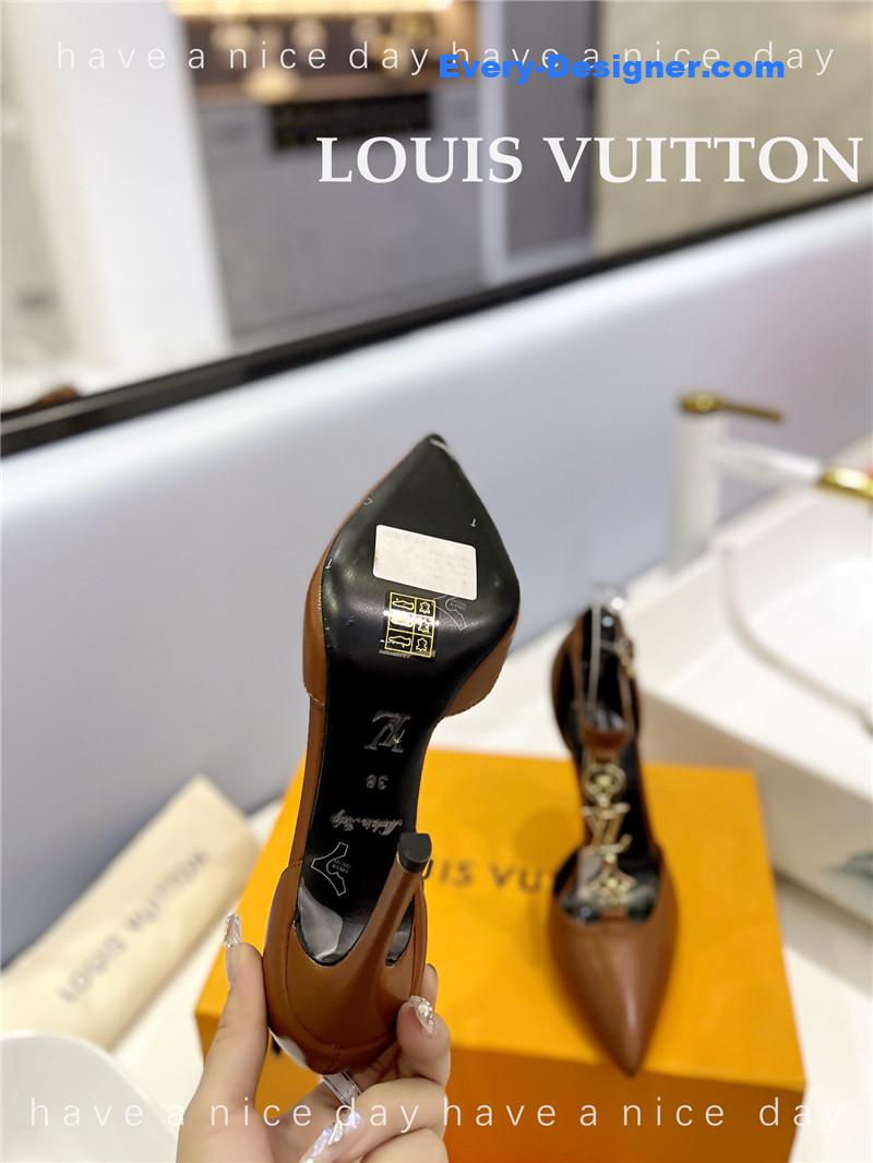 l0vis Vvtt0n lv fashion bazaar metal chain high heels