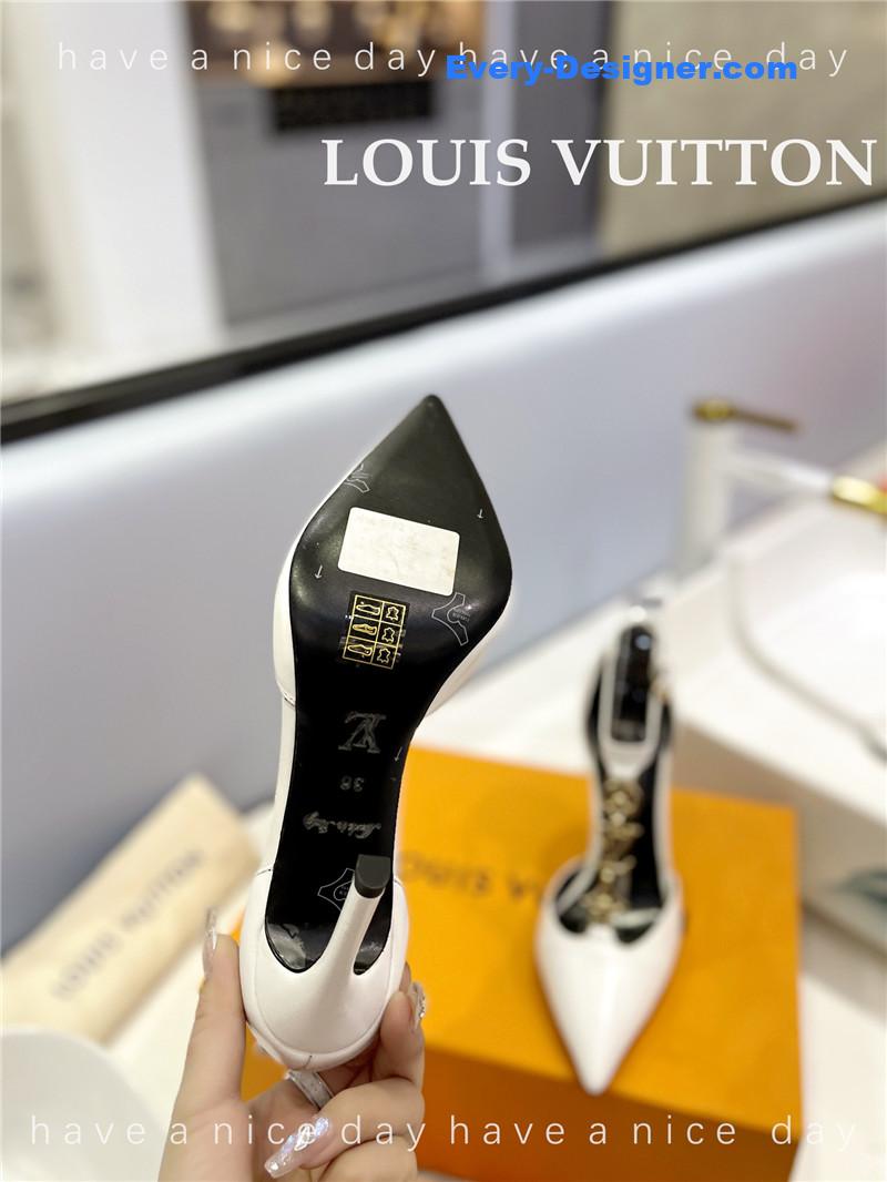 l0vis Vvtt0n lv fashion bazaar metal chain high heels