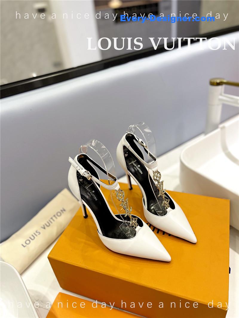 l0vis Vvtt0n lv fashion bazaar metal chain high heels