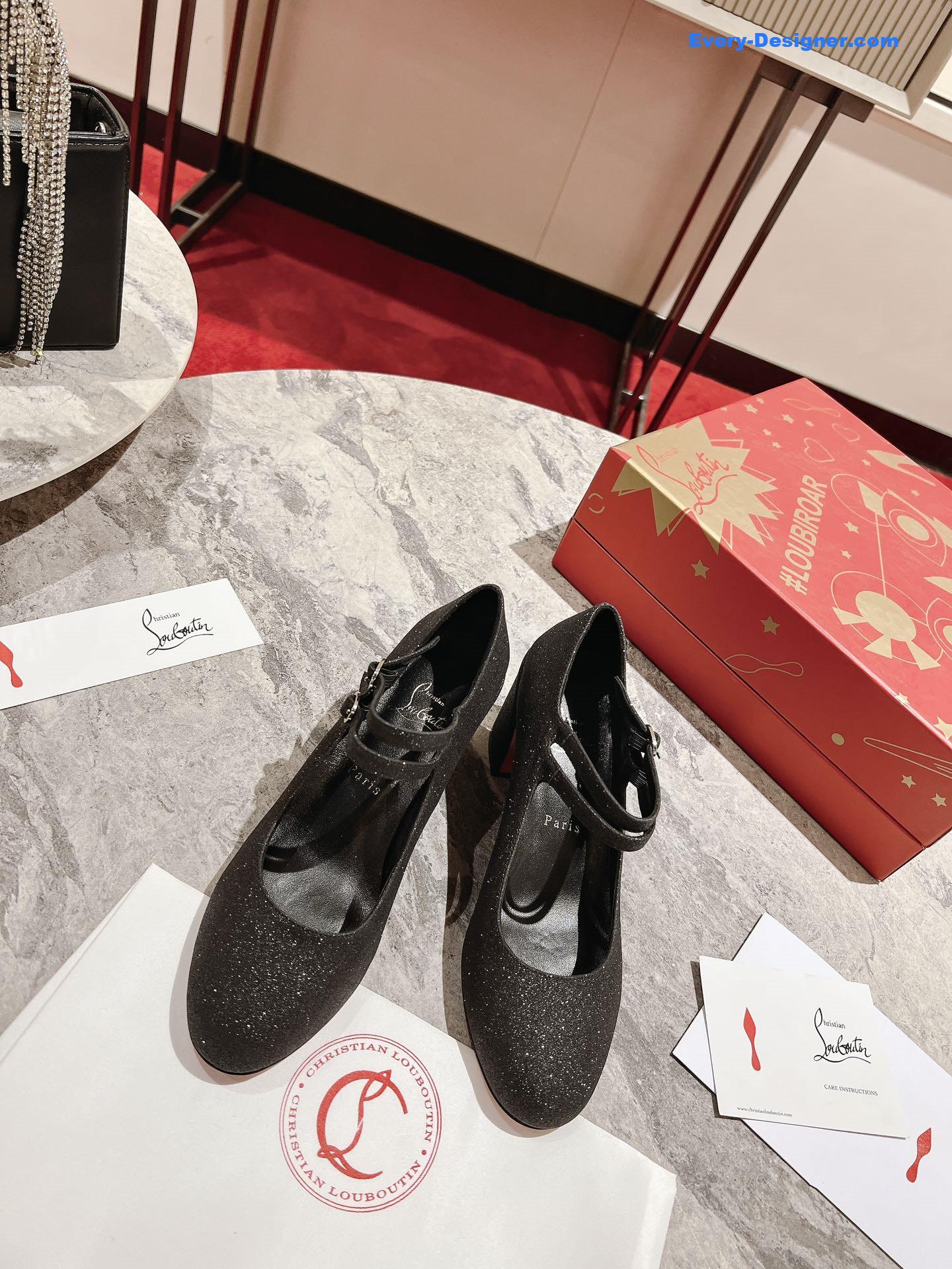 Chr1st1an louboutin mary jane shoes
