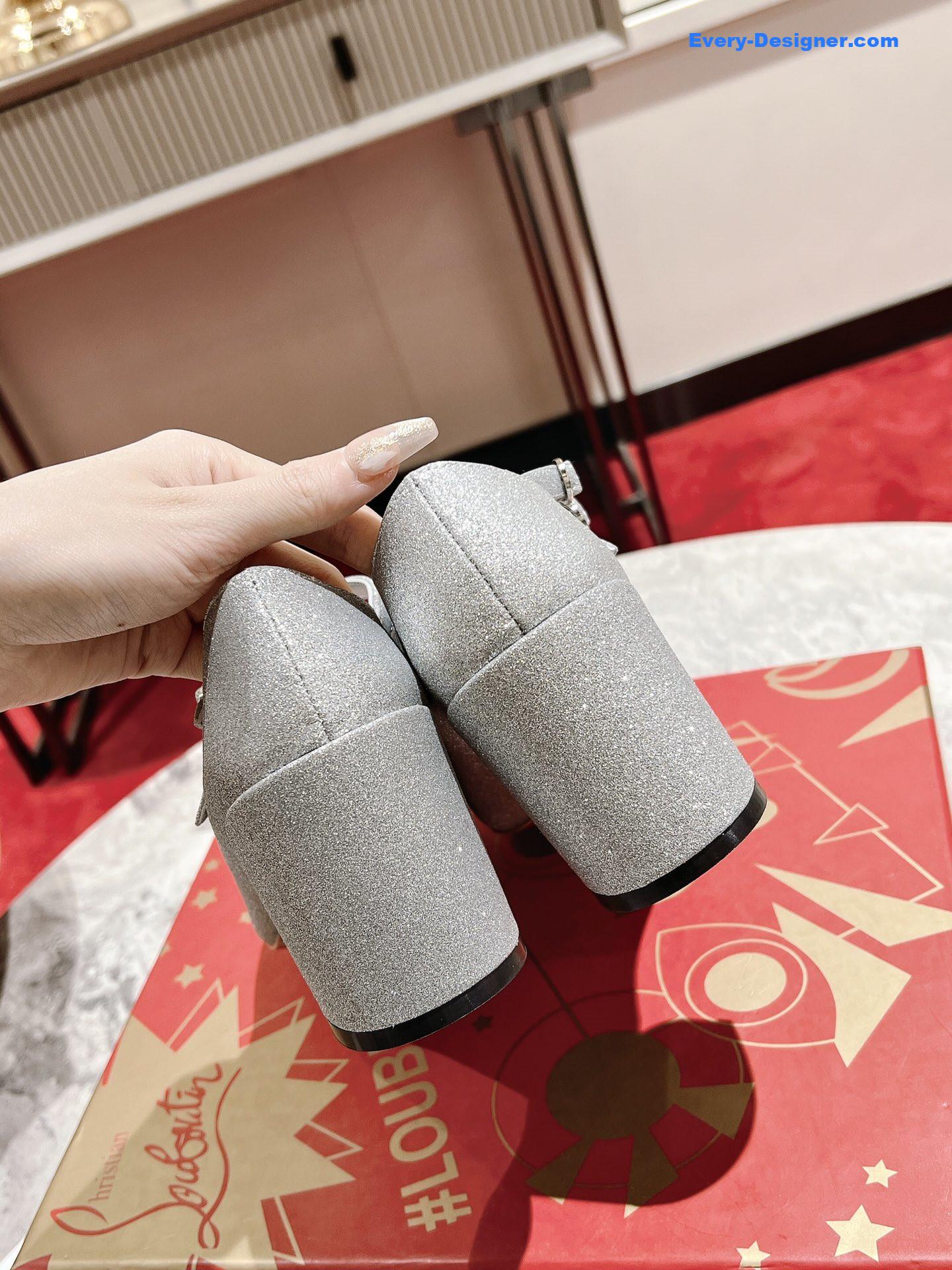 Chr1st1an louboutin mary jane shoes