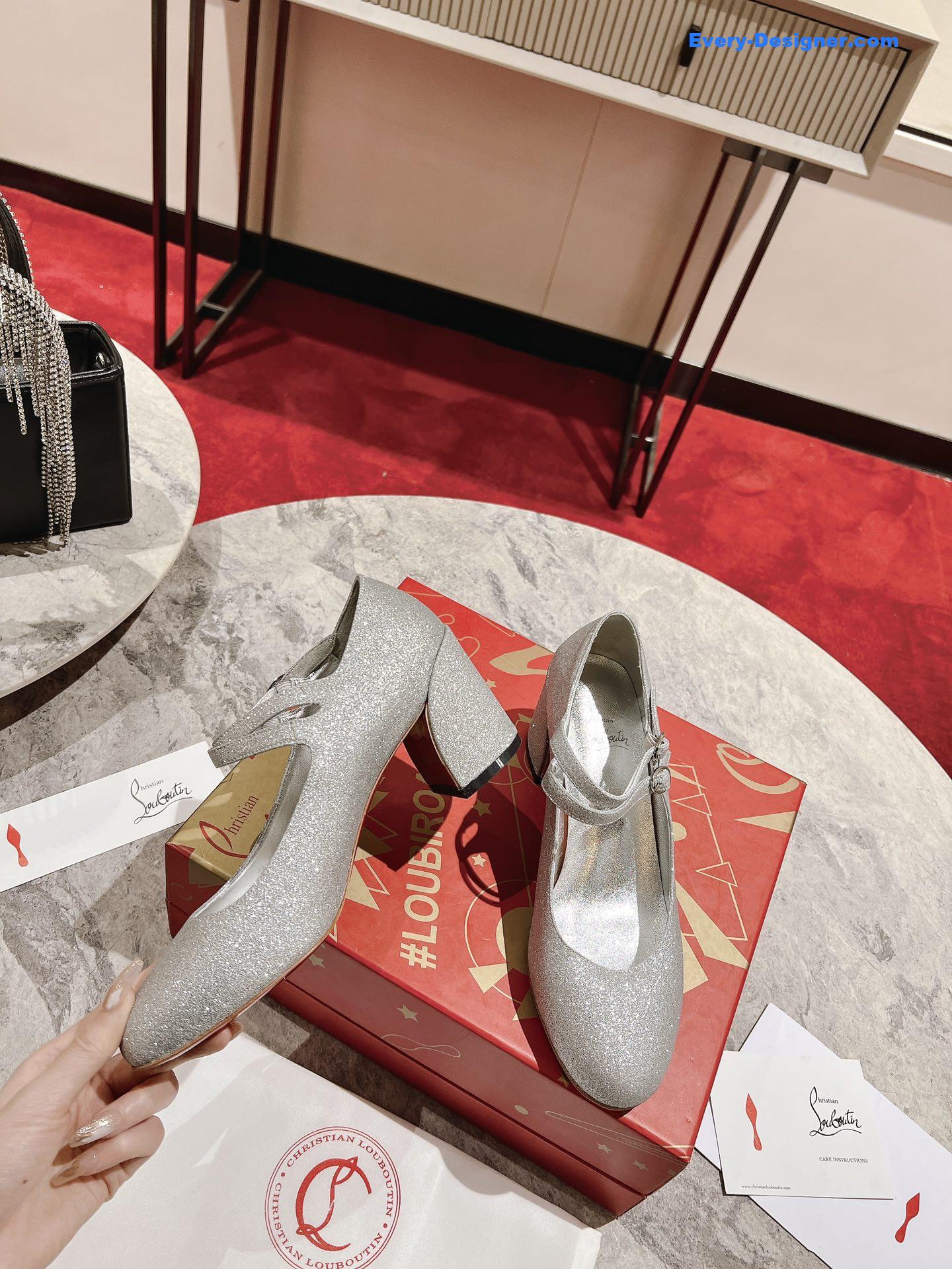 Chr1st1an louboutin mary jane shoes