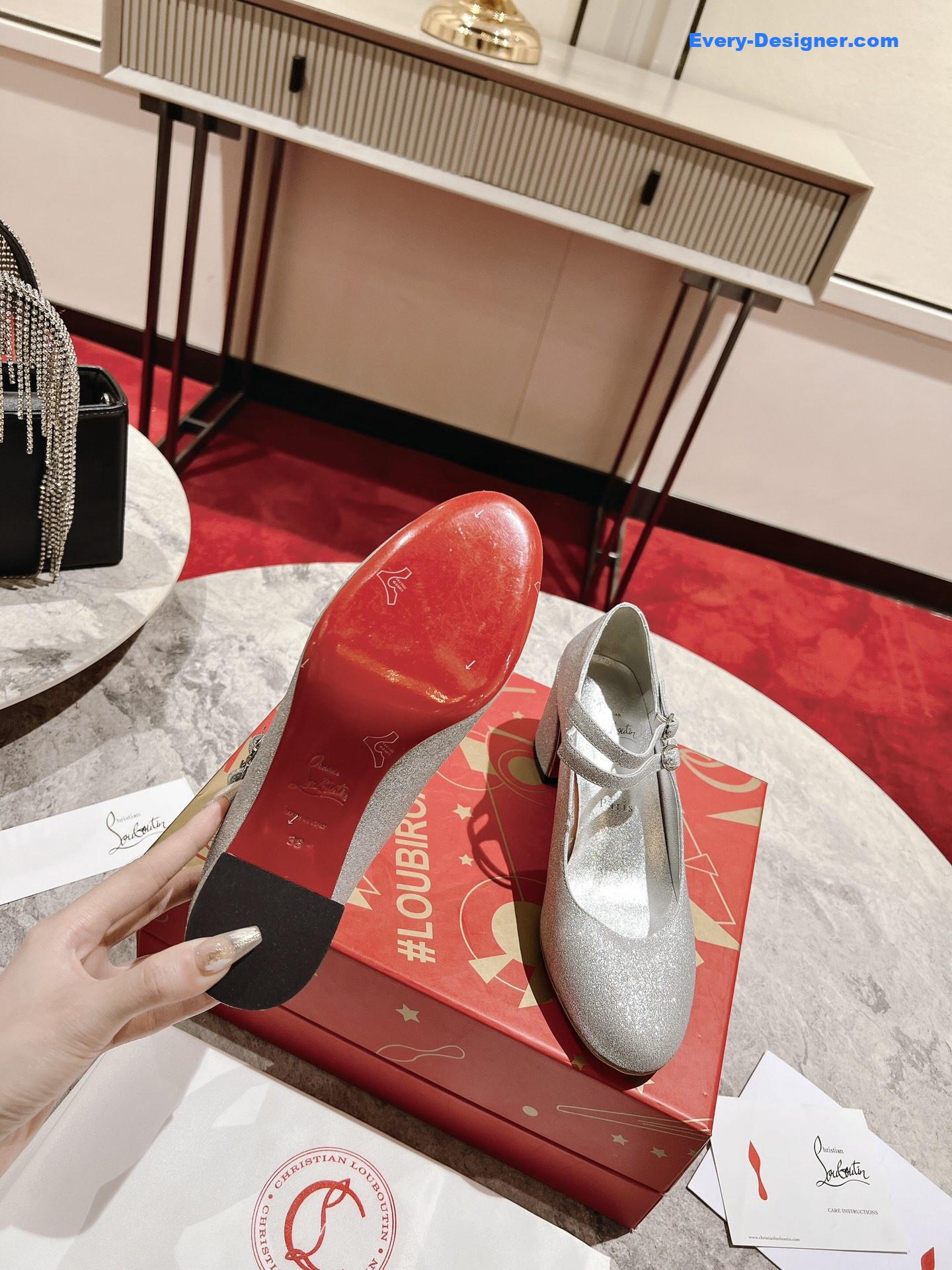 Chr1st1an louboutin mary jane shoes