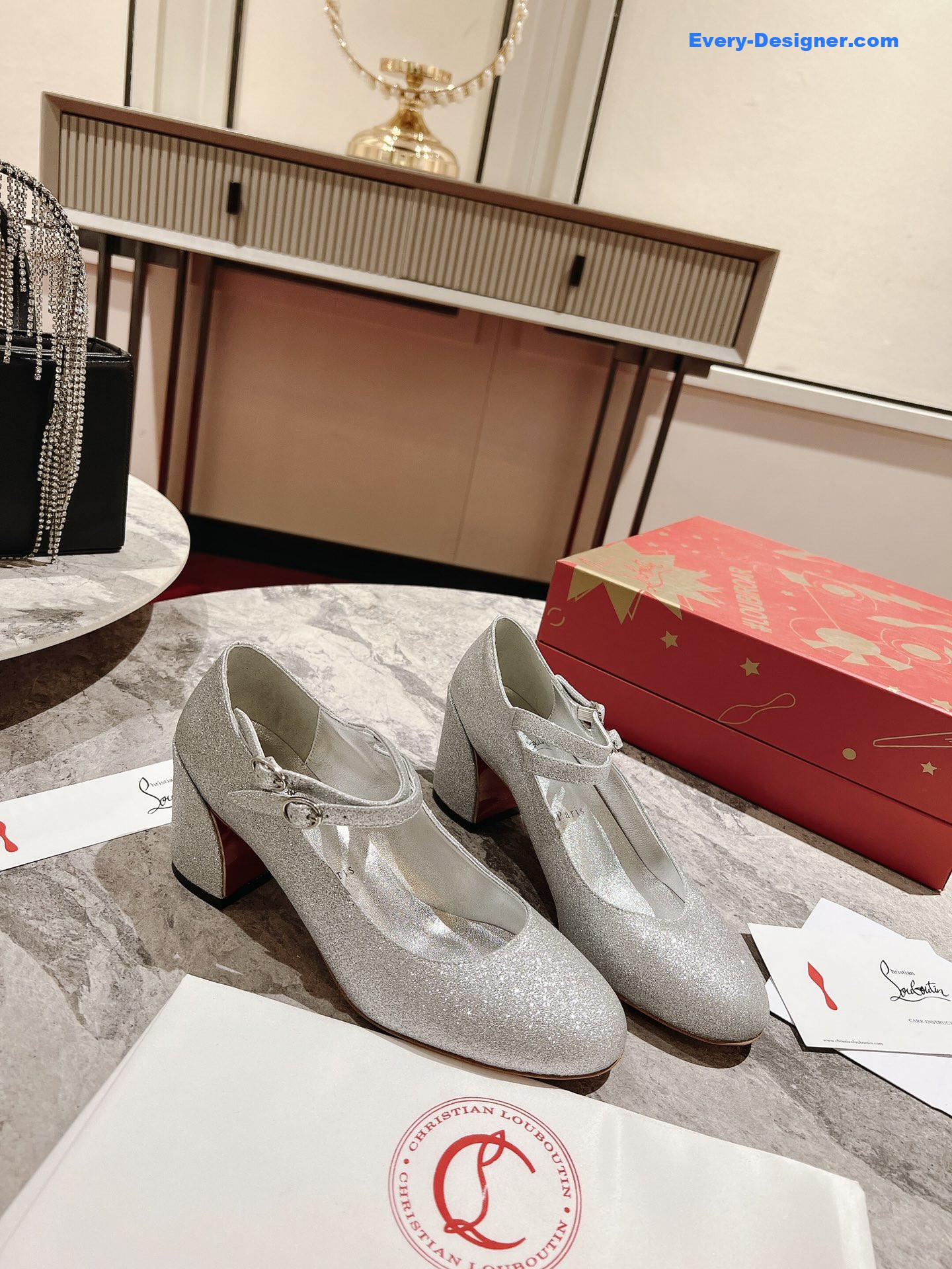 Chr1st1an louboutin mary jane shoes