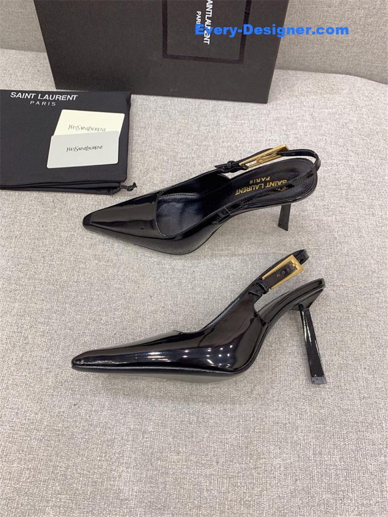 Versace Pointed Toe Heels Sandals