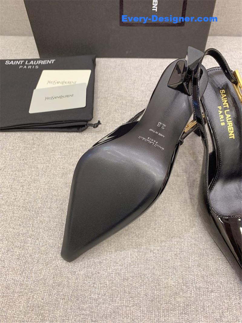 Versace Pointed Toe Heels Sandals