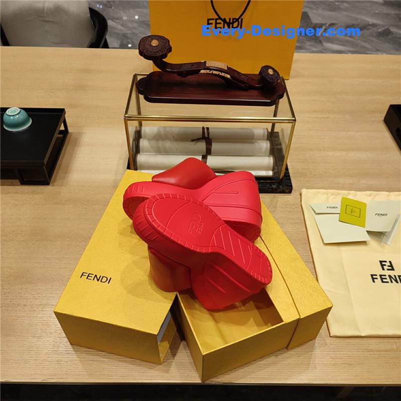 F**di wedge platform sandals