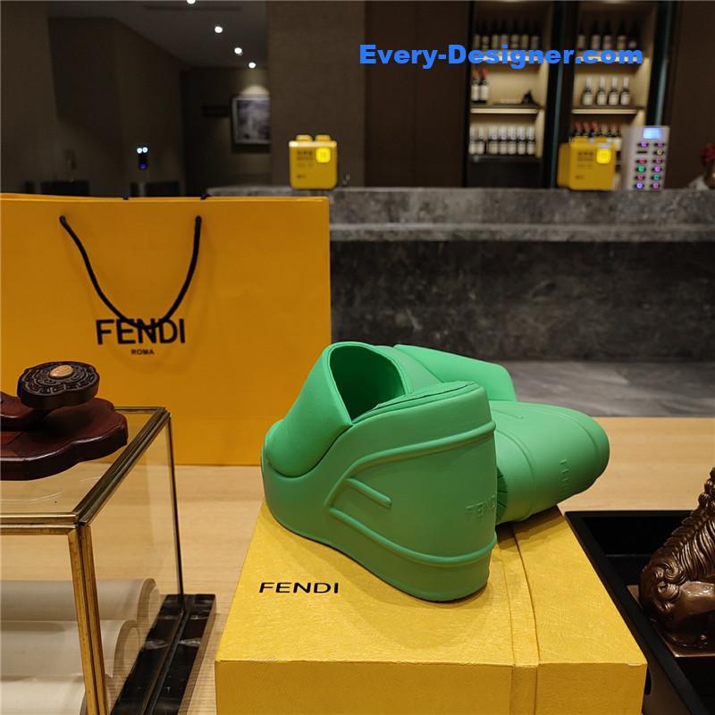 F**di wedge platform sandals