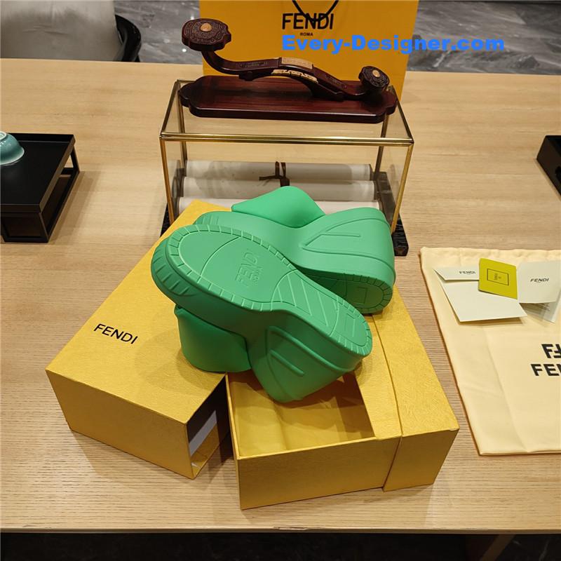 F**di wedge platform sandals