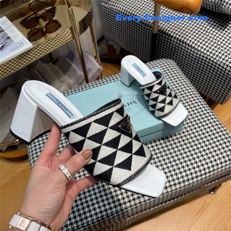 Pra*a knitted series slippers