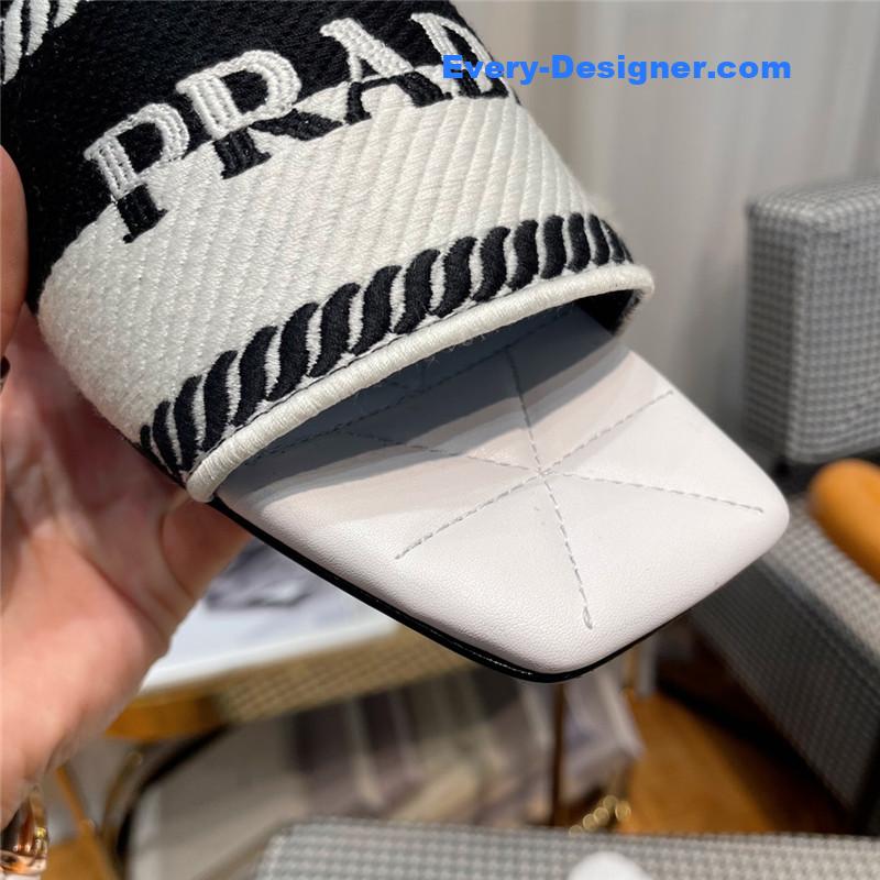 Pra*a knitted series slippers