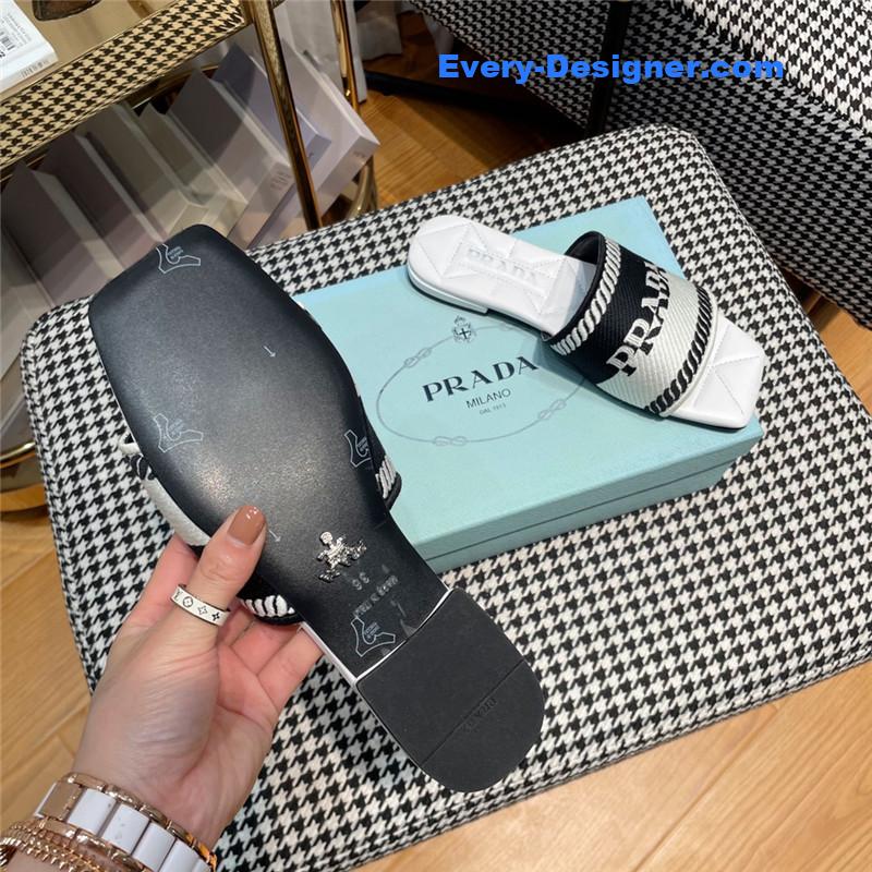 Pra*a knitted series slippers