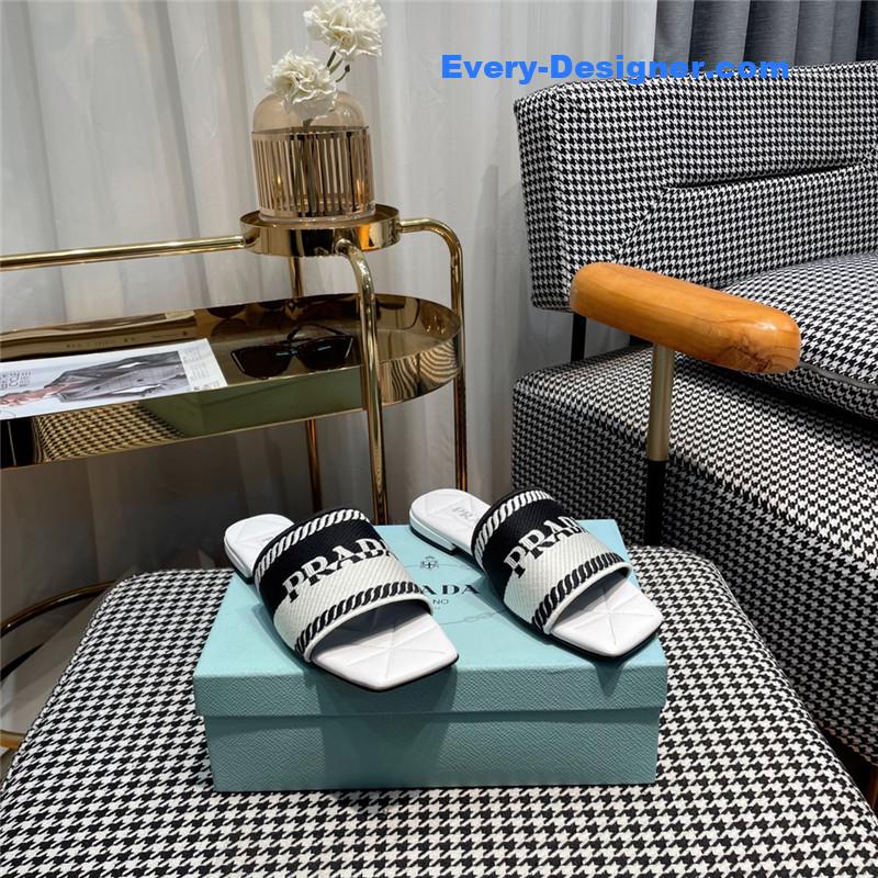 Pra*a knitted series slippers