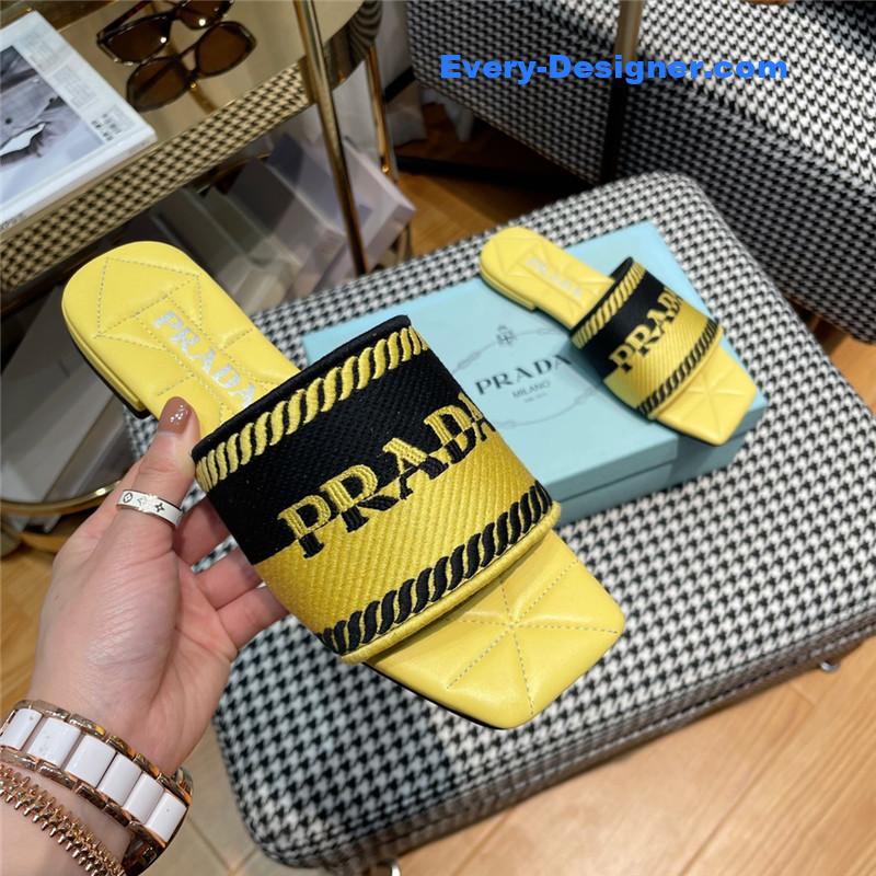 Pra*a knitted series slippers