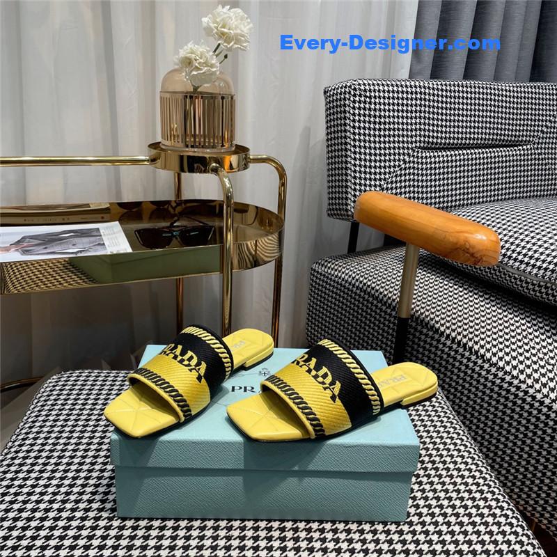 Pra*a knitted series slippers