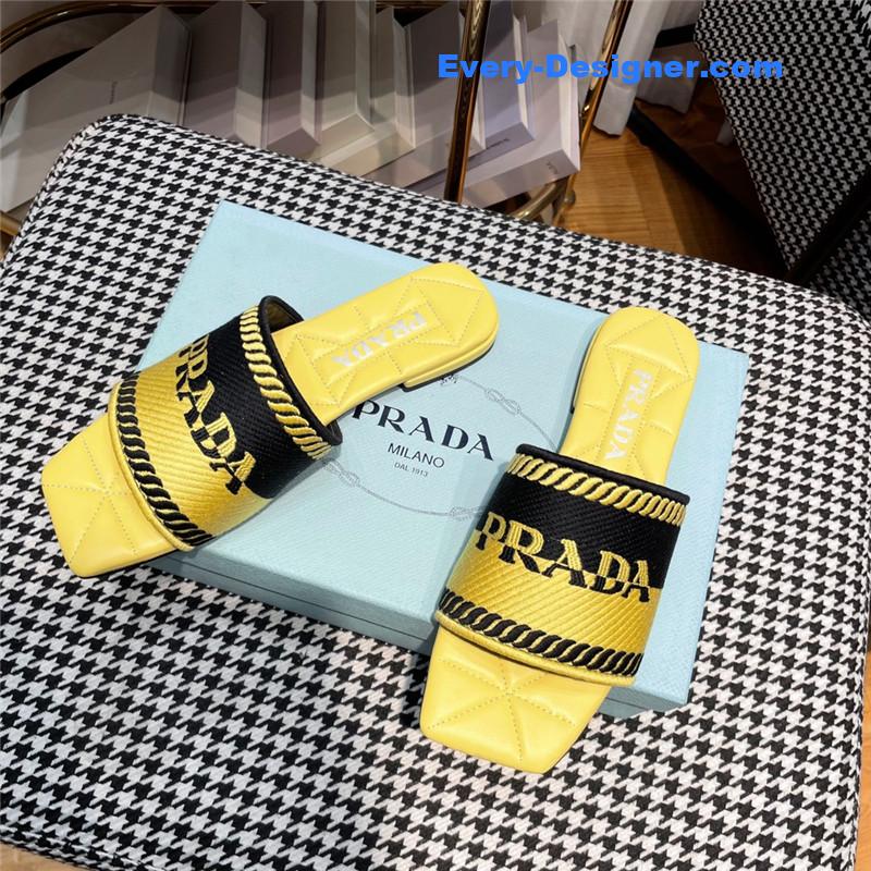 Pra*a knitted series slippers