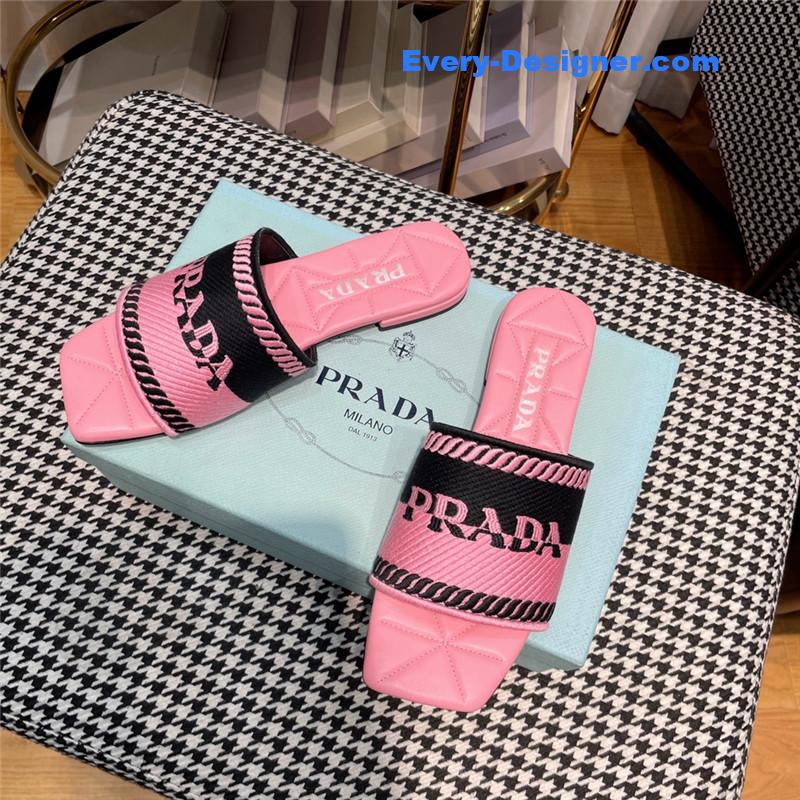 Pra*a knitted series slippers