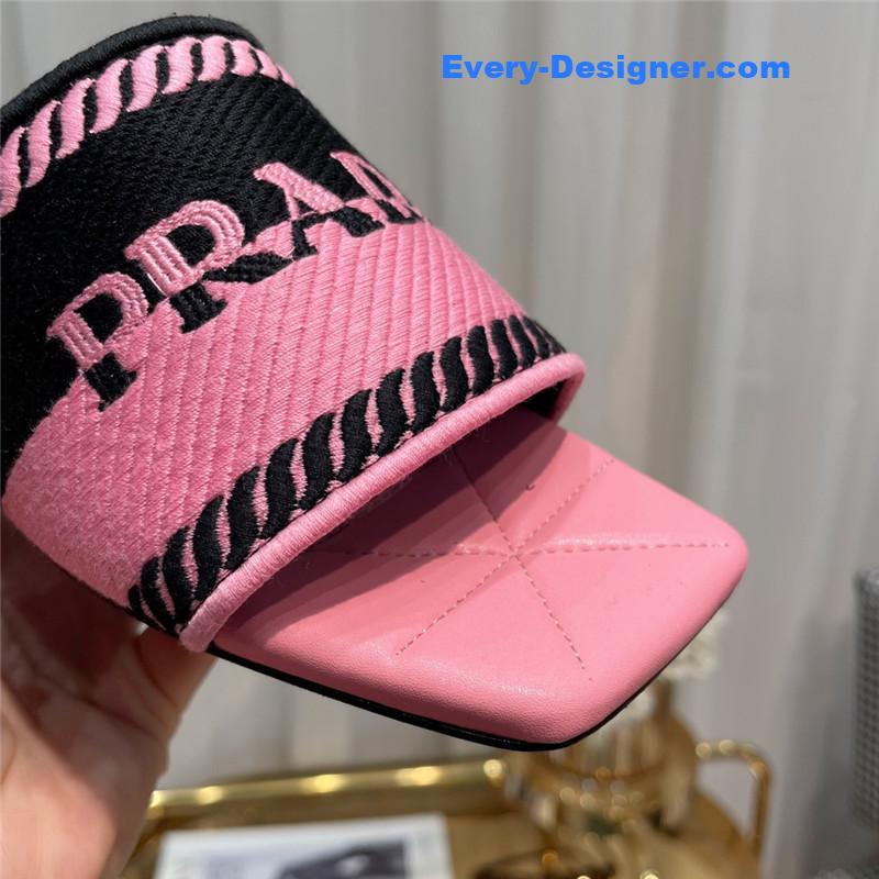 Pra*a knitted series slippers