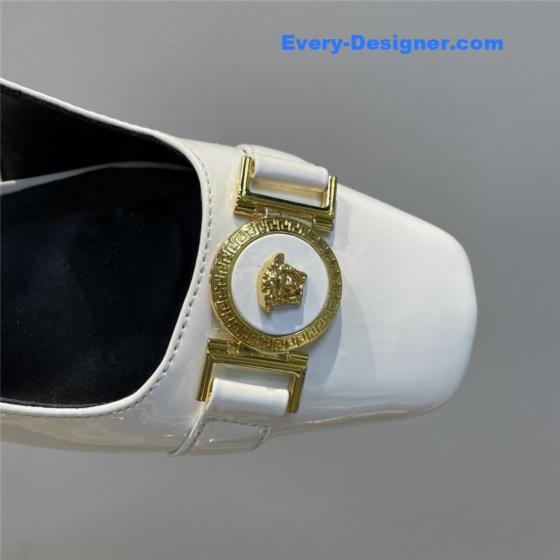 Versace Block Heel Sandals