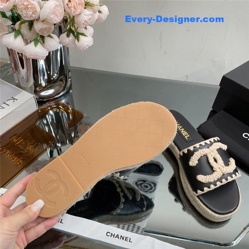 CC counter catwalk platform slippers