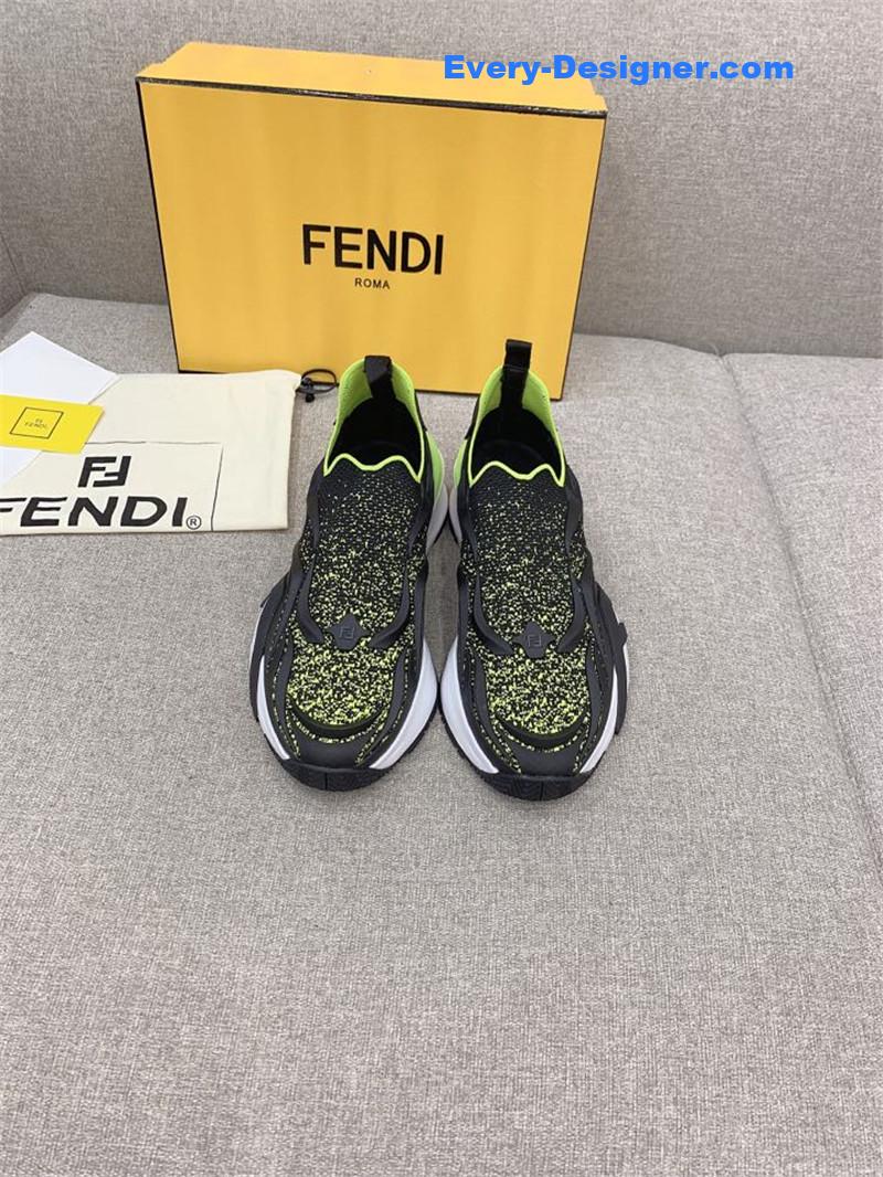 F**di new flow knitted sneakers