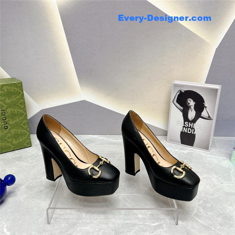 Gvc*1 round toe platform high heels