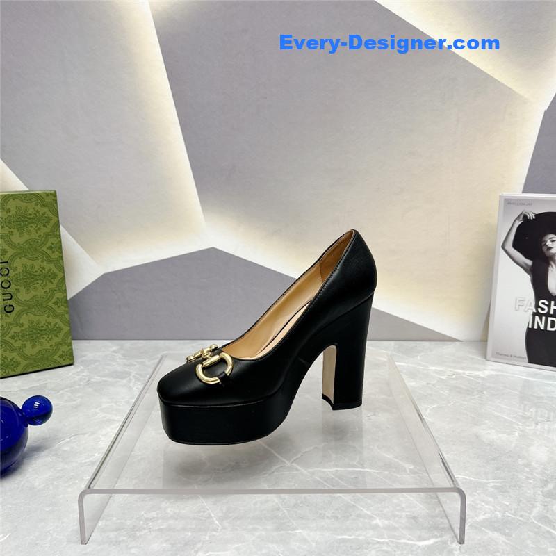 Gvc*1 round toe platform high heels