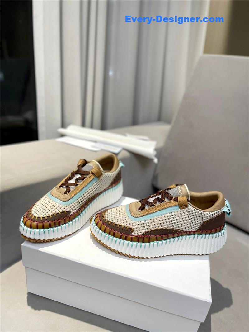 chloe rainbow series sneakers